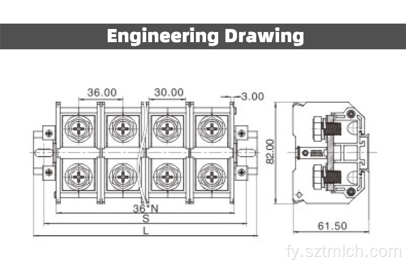 Kabel-connector Power Terminal Block