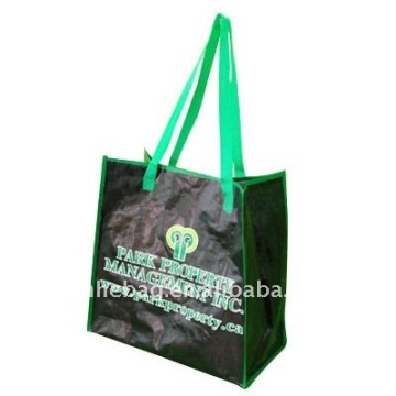 PP laminated woven shopping bag