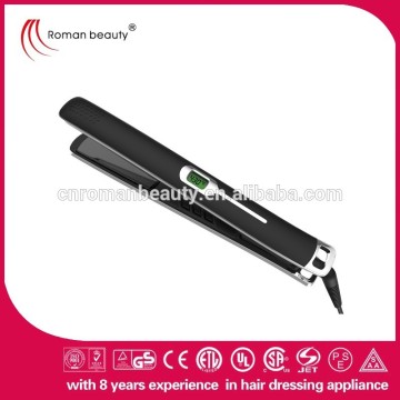 Black rubber flat iron, Ceramic Flat Iron Ionic hair straightener