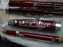 silver plated maple bassoon HBL-720