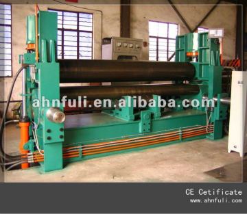 Hydraulic cylinder rolling machine, Three-roller plate rolling machine,NC control hydraulic plate bending machine