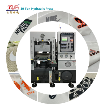 Rubber label hot press transfer machine