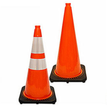 28" inch Highway Orange collapsible safety cones Foldable Traffic Cone