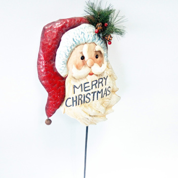 Christmas Cheerful Character Garden Stake