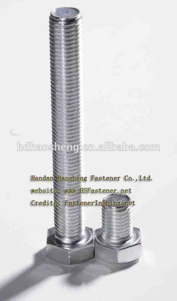 bolt nut washer hex bolt and nut