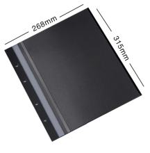 12x12 Black Scrapbook Refill Pages