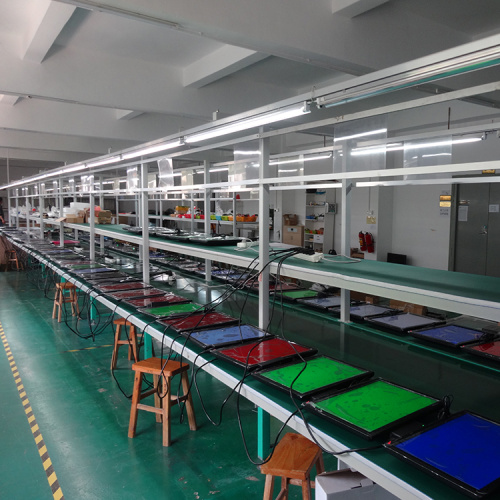 ປ່ອງປະເພດຄອມພິວເຕີ້ Assembly Conveyor Laptop Assembly Line