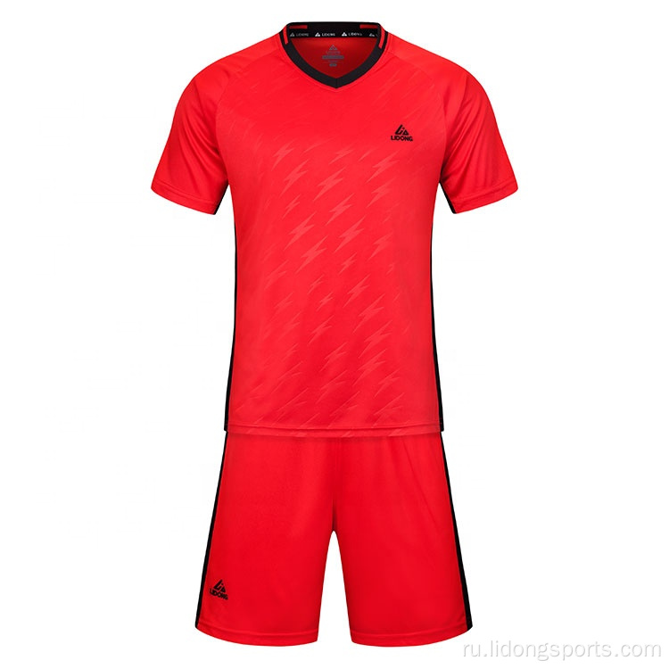 OEM Soccer Training Suit высококачественные футбольные майки
