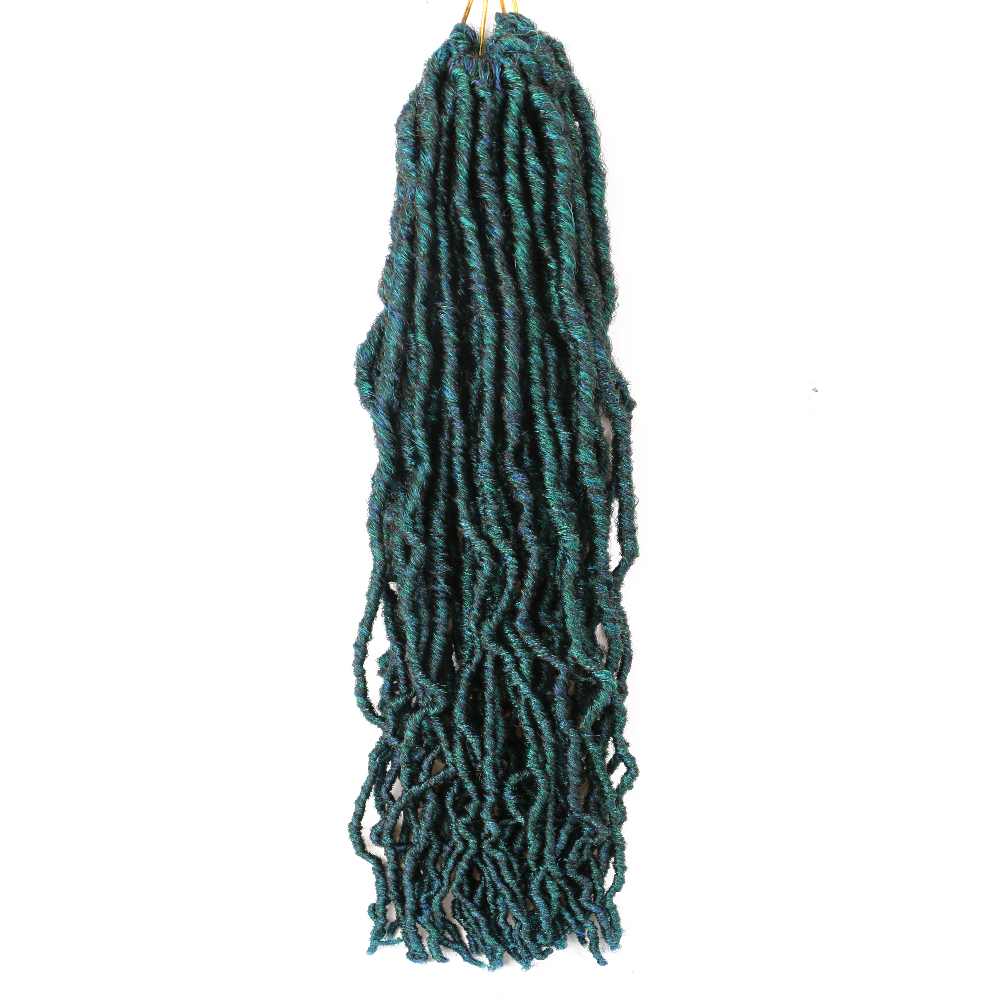 Wholesale  REINE 14" 36" 18 Inch Crochet Ombre 24 Inches  Locs Hair Faux Locs Synthetic Hair Extension Crochet Braiding Hair