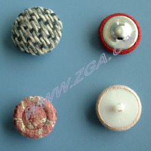Cloth-Covered Button / Buckle For Garment And Belt