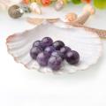 Amethyst 8MM Stone Balls Home Decoration Round Crystal Beads