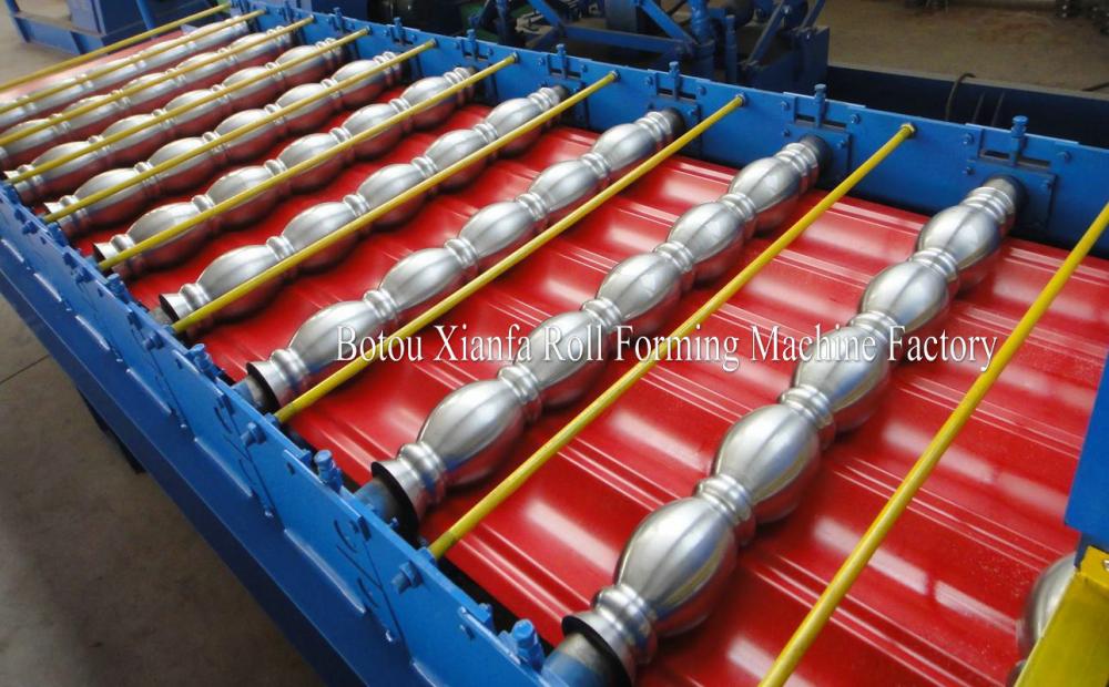 Roof Steel Glazed Tile Roll Forming Machine