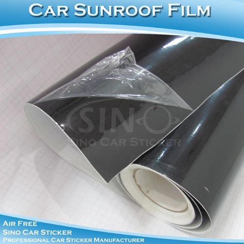 0.12mm carro teto solar filme remover cola de adesivo de vinil