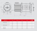 Macchina di trazione a nastro elevatore da 800-2000 kg