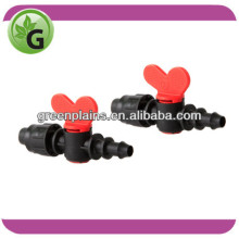 Plastic pp irrigation valve for drip tape, agricultural irrigation valve