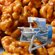 Industrial Electric Gas Steam Jacketed Kettle with Planetary Mixing for Commercial Cooking