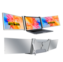 Triple Screen Monitor - 15.6 Inch FHD Portable Laptop Screen Extender
