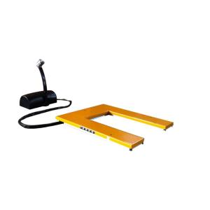 U Shape Low Profile Hydraulic Electric Lift Table