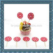 good seller valentine cake topper/cupcake topper
