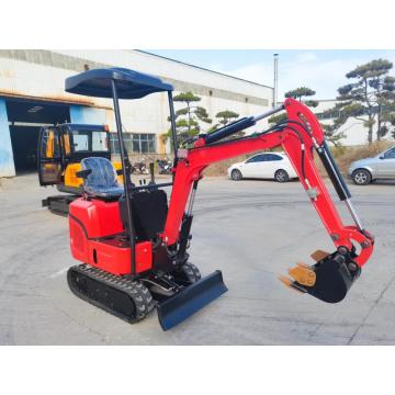 1ton penggali kecil crawler excavator mini penggali bagger