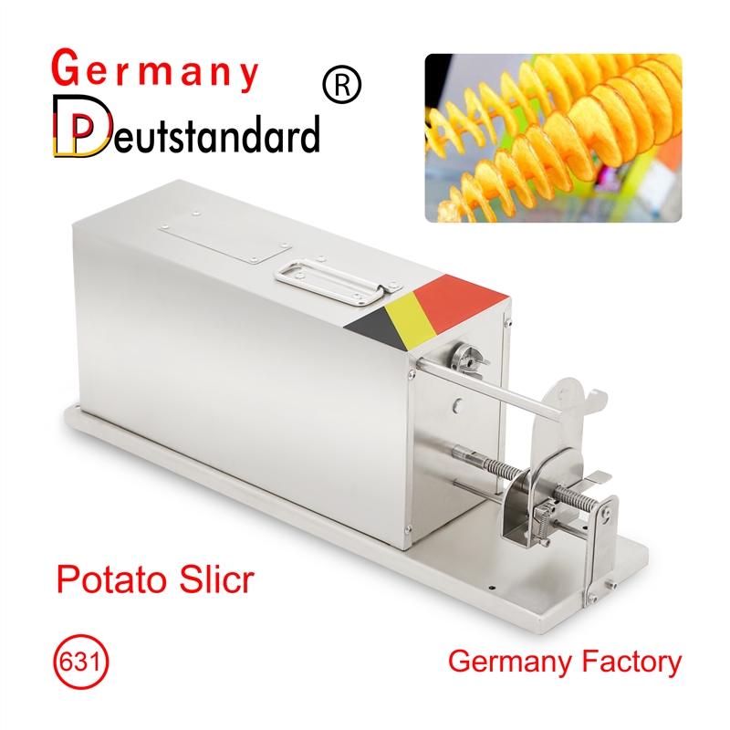 Listrik Pemotong kentang Tornado sepenuhnya otomatis