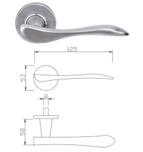 solid /casting stainless steel  lever handle