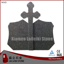 Romanian Style G664 Granite Headstone Carving Cross Design