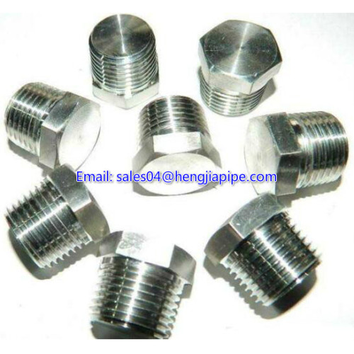 forged carbon steel threaded steel plug