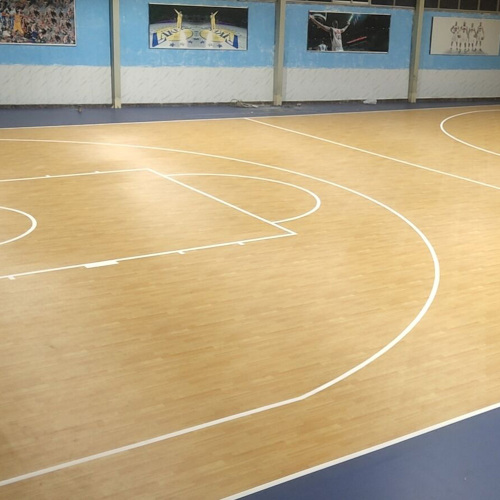 Утвержденные в помещении FIBA ​​PVC Basketball Court Floor