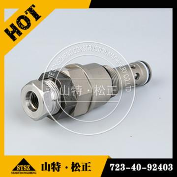 Ekskavatör PC400-7 Rölyef Vanası Assy 723-40-92403