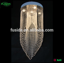 High Quality Fancy Design Bead Crystal Drop Ceiling Light home decoration crystal beads ceiling light