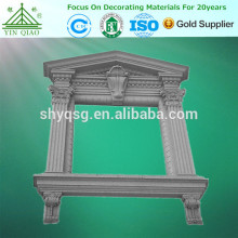 Cement decorations for outside frame window