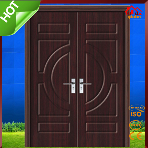 CE Soncap Approved Exterior Wood Wooden Main Door Design