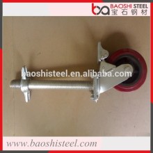 types of scaffolding systems with wheel