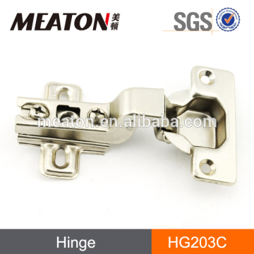 Furniture saloon door hinges