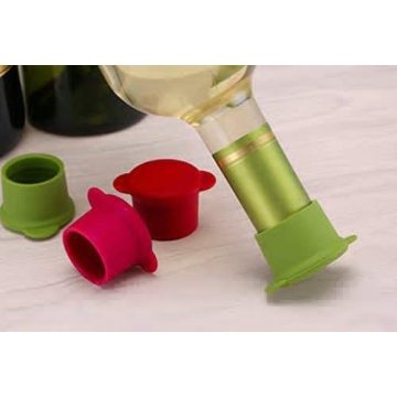 Capas de botellas de utensilios de cocina Cubiertas reutilizables y selladoras