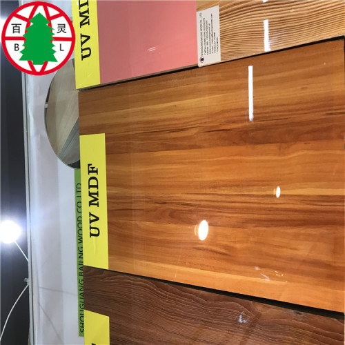 High Quality Mositure Proof UV Laminated MDF Board