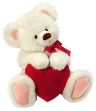red heart teddy bear, teddy bear heart