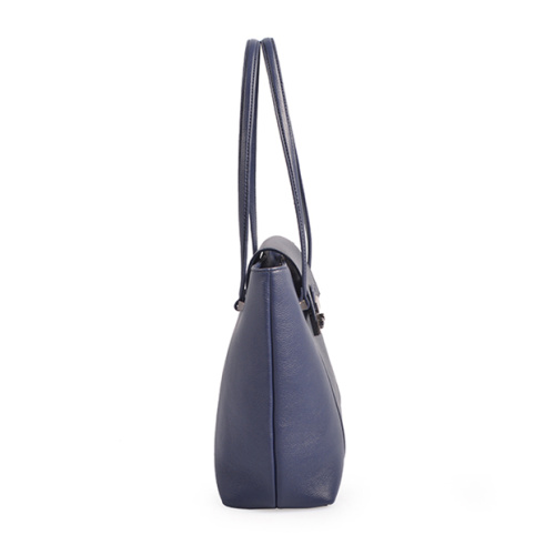 Darley Medium Polly Soft Leather Blue Shoulder Bag