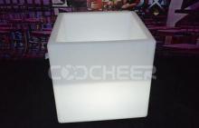 Waterproof Plastic White Color Square illuminated Led Flowe