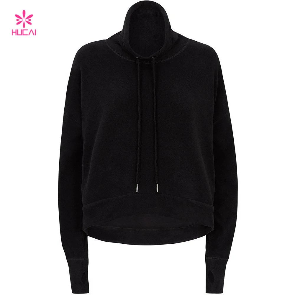 Fitness Wear Wholesale Custom Women Cotton Hoodies