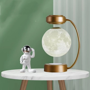 Eco-Friendly 3 Color 3D Levitating Moon Lamp for Home Decor