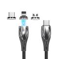 66W Magnetic 3-in-1 Type-c And Micro Usb Cable