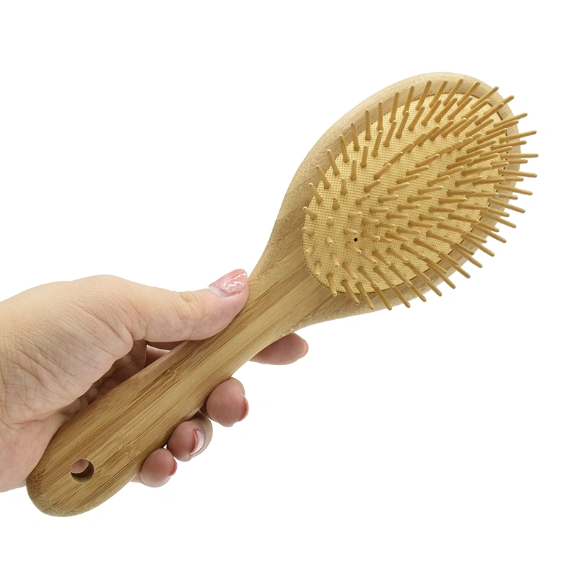 Plastic Detangling Hair Brush Customized Paddle Hair Brush for Women