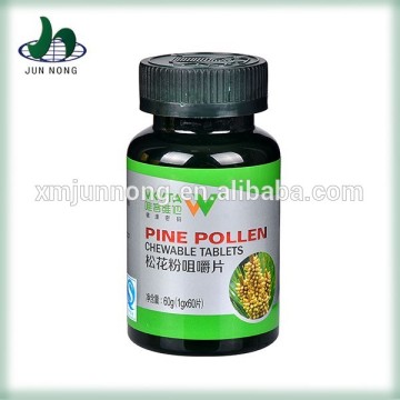 Wholesale health and safety pine pollen chewable tablets