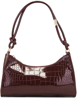 Fashion casual crocodile pattern handbag