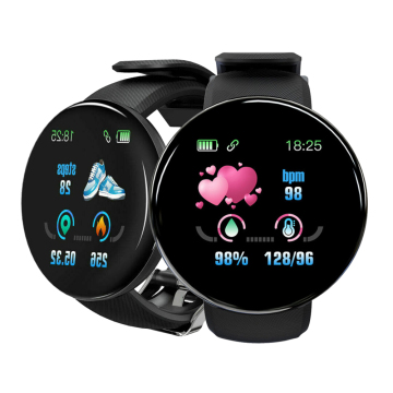 2023 Factory Supplier Wearable Devices D18 Android Reloj Inteligente Hot Sale Wholesale Price White Label Smart Watch Per Uomo