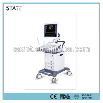 Doppler ultrasound equipment type trolley ultrasound scanner