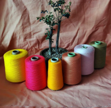 OE mercerized cotton yarn