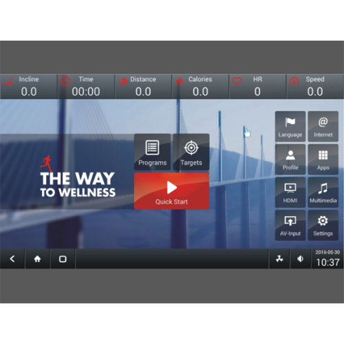 Commercial Treadmill With Touch Screen